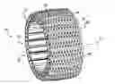 Fig. 01 - Modifiable element for shaping a raw tire blank