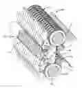 Fig. 01 - Tow ejector foot for a fiber placement head