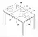 Fig. 01 - APPARATUS FOR SECURING DISHWARE
