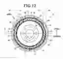 Fig. 14 - Rotary electric machine with improved cooling capability