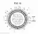 Fig. 16 - Rotary electric machine with improved cooling capability