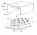 Fig. 01 - Fan duct for electronic components of electronic device