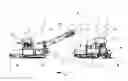 Fig. 01 - Process for producing a road covering, feeder, road paver and paving train