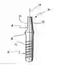 Fig. 01 - Ceramic dental implant