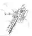 Fig. 02 - Pizza tray and forming assembly