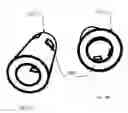 Fig. 28 - Interarticulating spinous and transverse process staples for spinal fusion