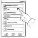 Fig. 01 - Electronic Device for Providing a Visual Representation of a Widget Associated with a Contacts Database