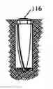 Fig. 01 - Self boring vertical burial containers