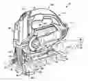 Fig. 01 - Adjustable and Removable Keel Assembly and Blade Guide for a Jigsaw