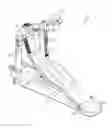 Fig. 01 - Bearing structure for drum pedal