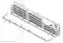 Fig. 01 - Cable routing device and unit for telecommunication and data technology