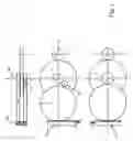 Fig. 08 - Mechanical-compressor system for potential energy storage, for the electric energy generation for electrical vehicles and/or with compressed air driven motor, without removing power from the motor