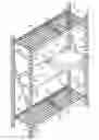 Fig. 01 - Portion of shelf and support for shelving unit
