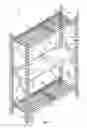 Fig. 02 - Portion of shelf and support for shelving unit