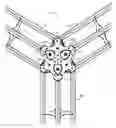 Fig. 01 - Modular truss system with six-way connector boxes