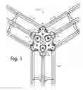 Fig. 02 - Modular truss system with six-way connector boxes
