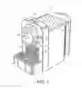 Fig. 02 - Beverage machine with drip tray device for recipients of different heights