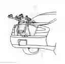 Fig. 01 - BIKE FRAME FOR A SEDAN