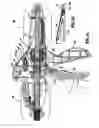 Fig. 29 - Surgical stapling device with independent tip rotation