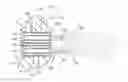 Fig. 01 - Self-contained hand-held direct drive device for dispensing a two-part adhesive aerosol