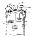 Fig. 01 - Projectile having one or more windows for transmitting power and/or data into/from the projectile interior