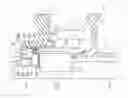 Fig. 01 - Roller support for the point rail of a railroad switch