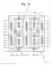 Fig. 20 - Gate electrode and gate contact plug layouts for integrated circuit field effect transistors