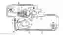 Fig. 01 - Integrated inertial lock and latch for console lid