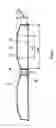 Fig. 03 - Permanent magnet electric machine and permanent magnet with linearly increasing air gap for an electric machine