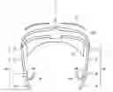 Fig. 01 - AMPHIBIOUS GLASSES AND TEMPLE ASSEMBLY FOR USE IN EYEGLASSES