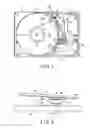 Fig. 02 - Head with guide groove in center rail and ribs extending along air intake groove and disk device with the same