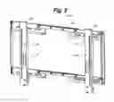 Fig. 03 - Display mount with adjustable position tilt axis
