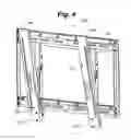 Fig. 05 - Display mount with adjustable position tilt axis