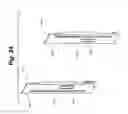 Fig. 25 - Display mount with adjustable position tilt axis