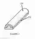 Fig. 04 - Light distribution using tapered waveguides in LED-based tubular lamps as replacements of linear fluorescent lamps