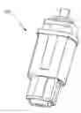 Fig. 01 - MPO type connector with reduced off-center loading