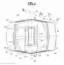 Fig. 05 - Land fill compactor wheel tip assembly