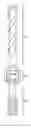 Fig. 01 - WRENCHABLE DRILL BIT