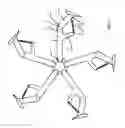Fig. 08 - Wind mill structure of lift-type vertical axis wind turbine