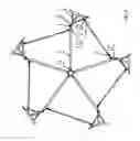 Fig. 09 - Wind mill structure of lift-type vertical axis wind turbine