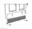 Fig. 01 - Door insert for balancing air pressure