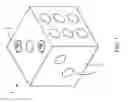 Fig. 02 - Dice with RFID tags and dice recognizing system for recognizing dice with RFID tags