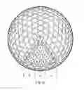 Fig. 24 - Designing method for dimple pattern of golf ball