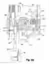 Fig. 08 - Lockout mechanism for a weight stack exercise machine