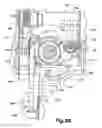 Fig. 10 - Lockout mechanism for a weight stack exercise machine