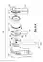 Fig. 10 - Lever and gear force multiplier medication delivery system for high pressure injection system
