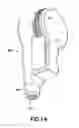 Fig. 13 - Lever and gear force multiplier medication delivery system for high pressure injection system