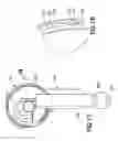 Fig. 15 - Lever and gear force multiplier medication delivery system for high pressure injection system