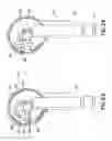 Fig. 18 - Lever and gear force multiplier medication delivery system for high pressure injection system
