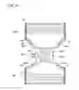 Fig. 10 - Absorbent product having a middle elastic member